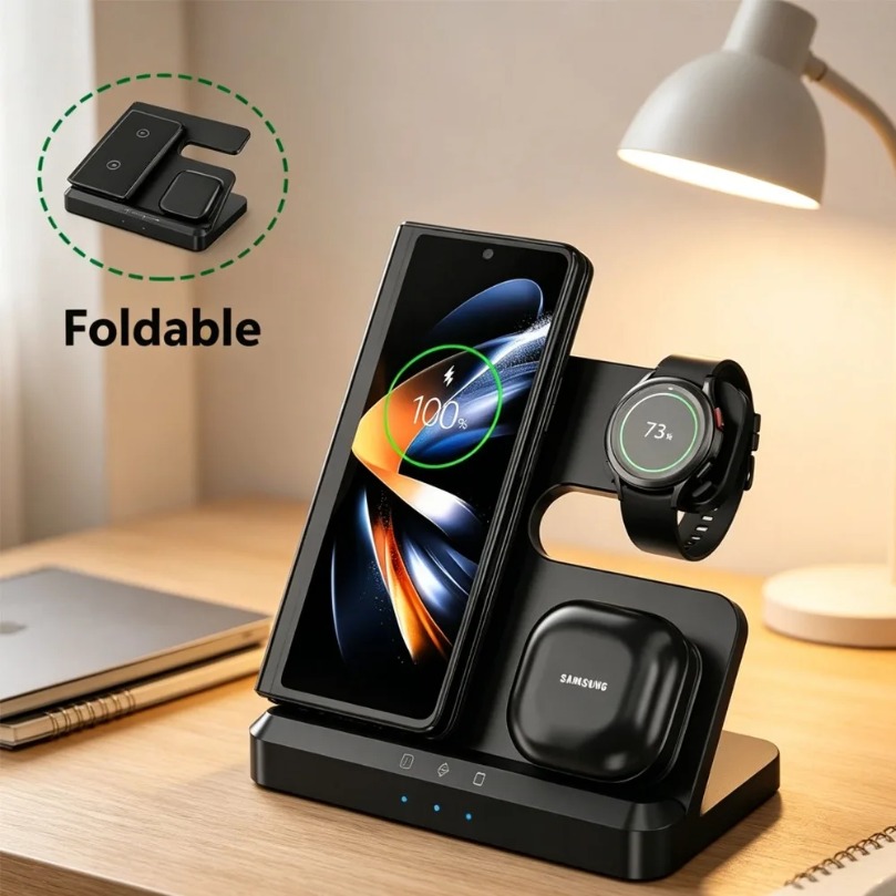 Smartwatch Ac - Pengisi Daya Nirkabel Cepat 3 in