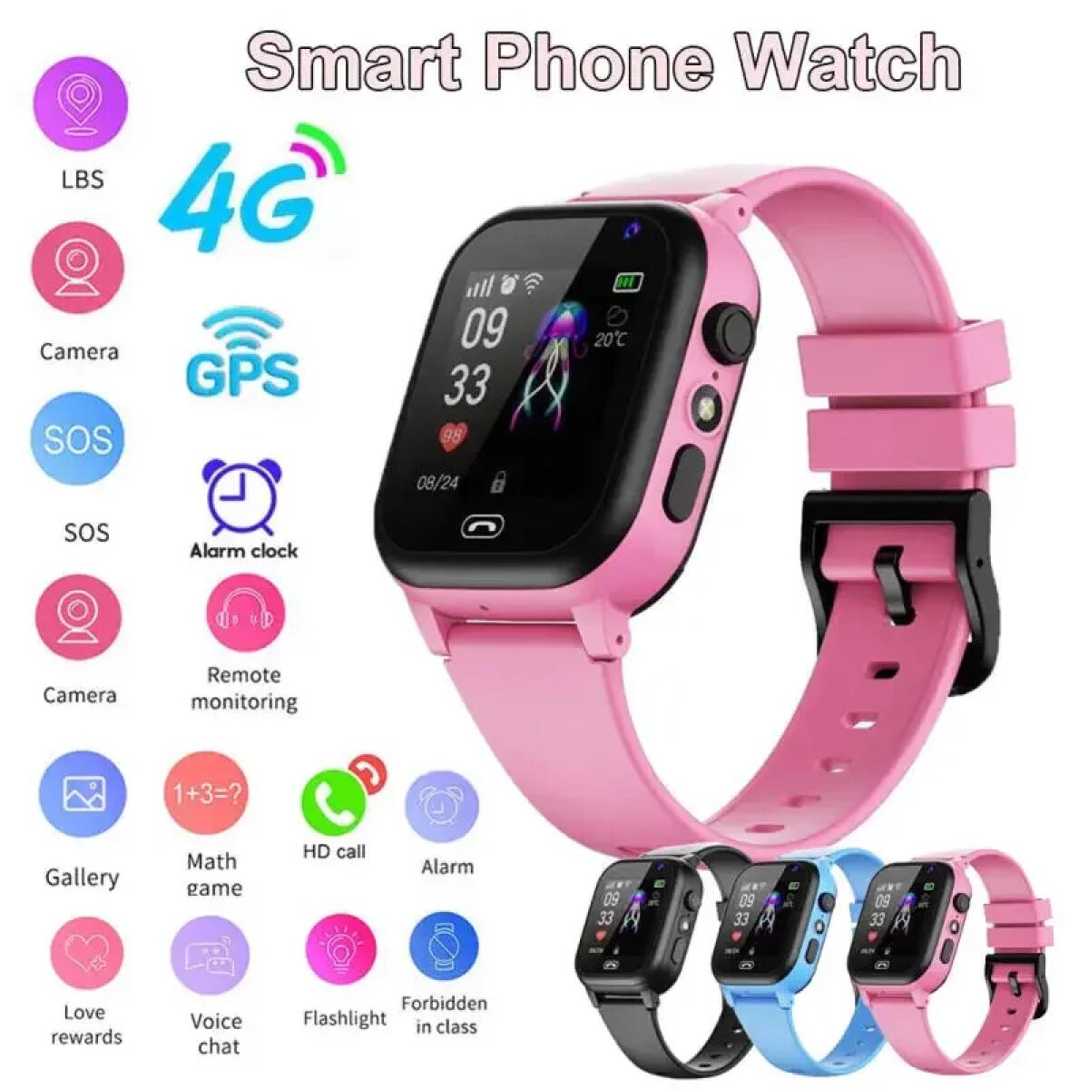 Smartwatch Id - Jam Tangan Pintar Anak 4G Multifungsi