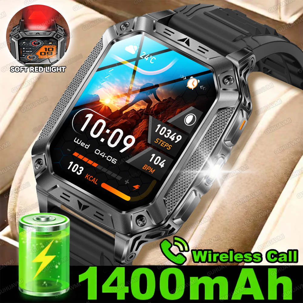 Smartwatch Touch - Jam Tangan Pintar Baterai Ultra 1400mAh