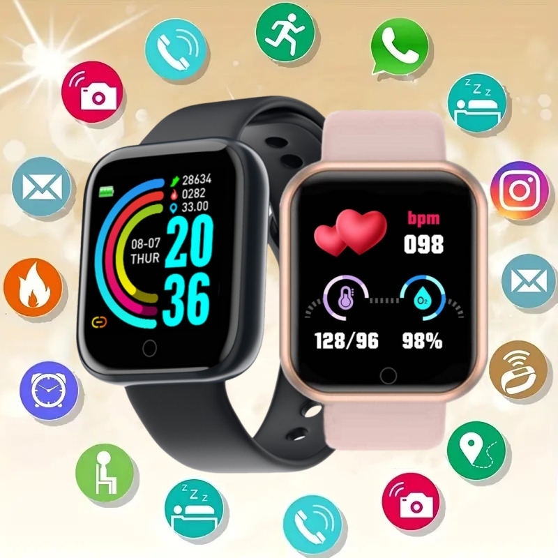 Smartwatch Touch - Jam tangan pintar pengingat pesan kontrol