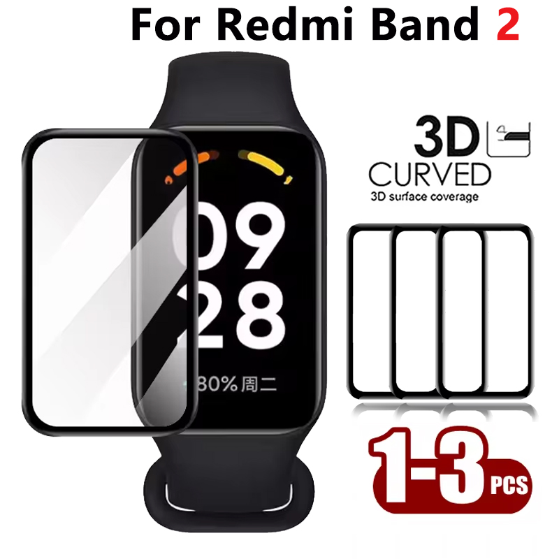 Smartwatch Watch Accessories - 1-3buah Film komposit 3D untuk Redmi