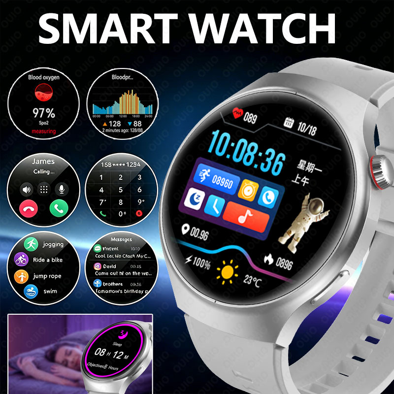 Smartwatch M Active - Jam Tangan Pintar 2026 Mode Multi-Olahraga
