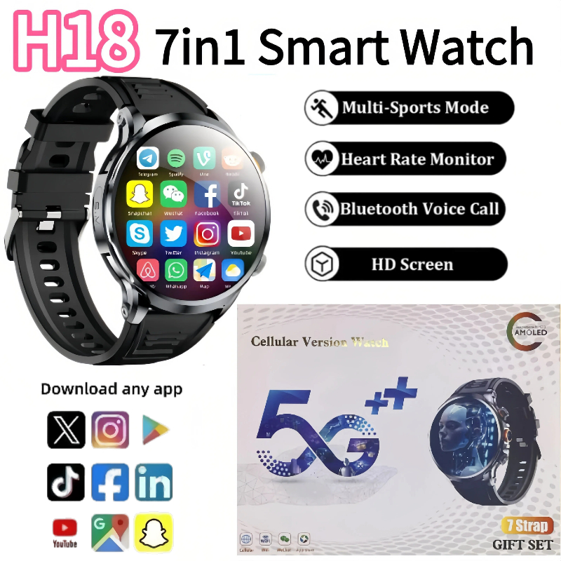 Smartwatch Store - H18 Smartwatch Android Baru 4G LTE