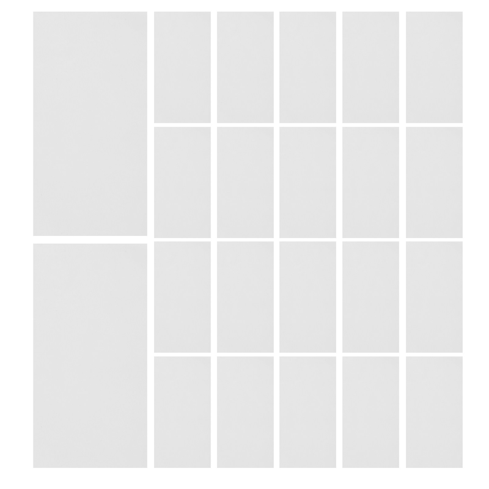Screen Protector Film - 200Pcs Kantong Datar Transparan Berlapis Matte