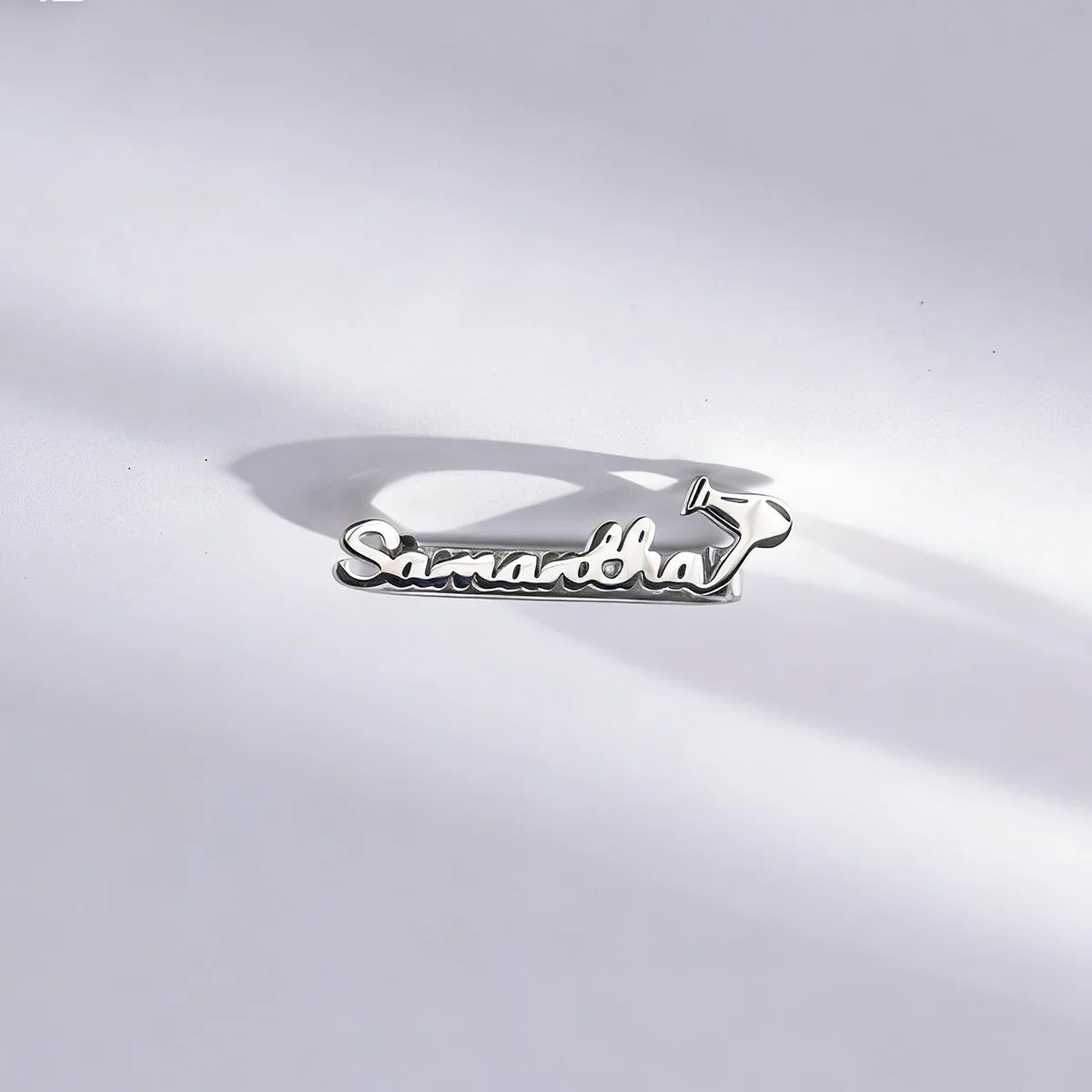 Smartwatch Watch Accessories - Chandler Cincin Logam Hias Nama Kustom