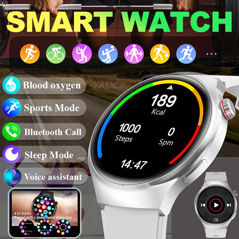 Smartwatch M Active - Jam Tangan Pintar 2026 Mode Olahraga