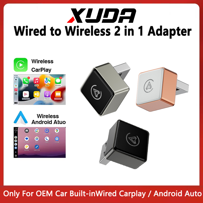 Smartwatch Universal - XUDA CarPlay Nirkabel Android Adaptor Otomatis