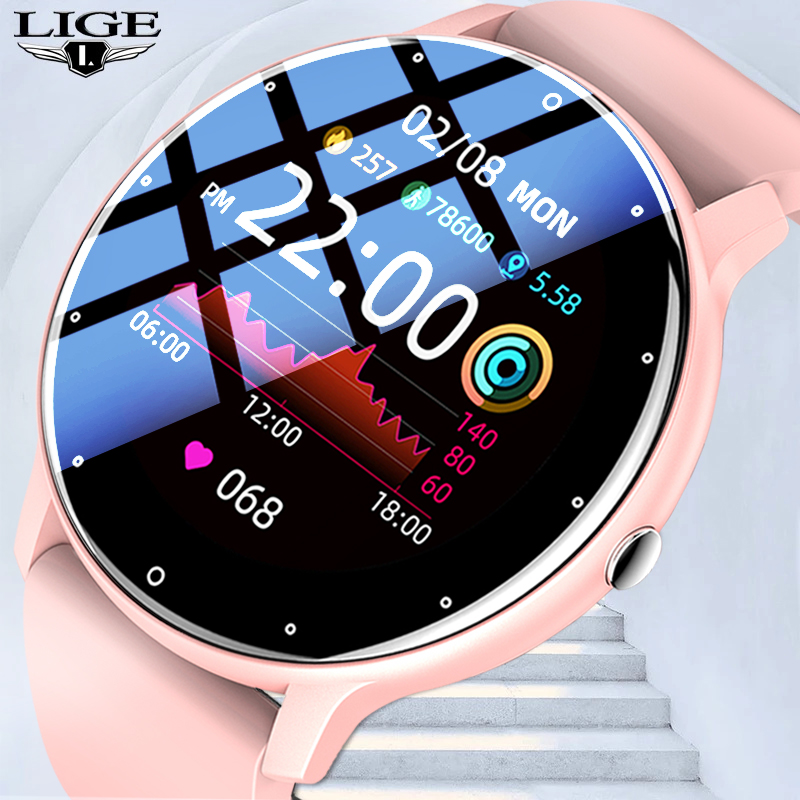 Smartwatch Touch - LIGE 2025 Jam Tangan Pintar Baru