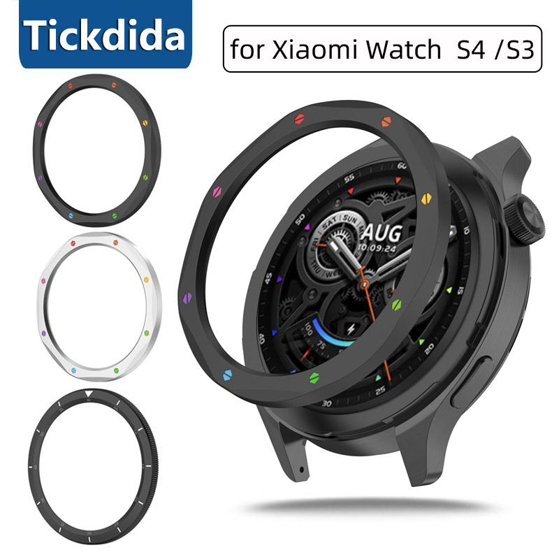 Xiaomi Smartwatch S3 Accessories - Casing cincin Bezel logam untuk jam