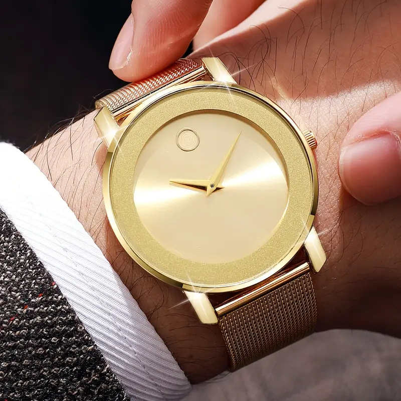 Smartwatch Touch - Jam Tangan Pria Tali Mesh Ultra