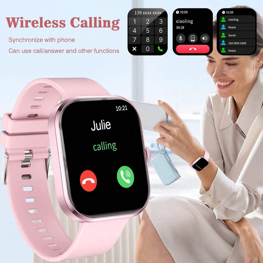 Smartwatch Touch - Jam Tangan Pintar, Panggilan/Nomor Panggil Nirkabel,
