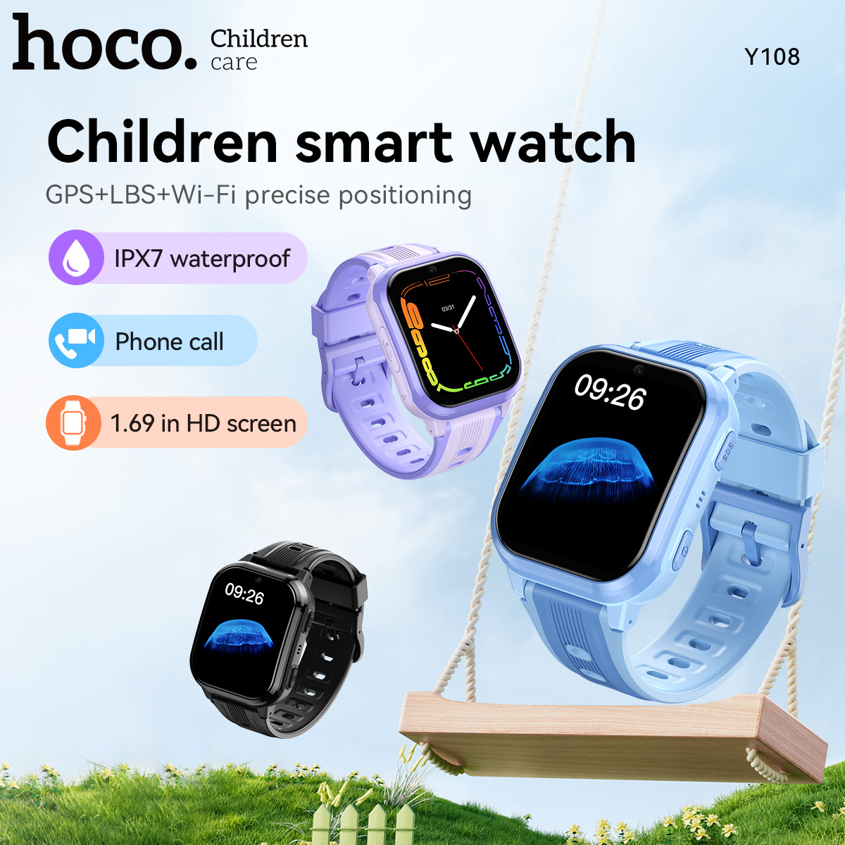 Smartwatch Id - Jam Tangan Pintar Anak HOCO Y108
