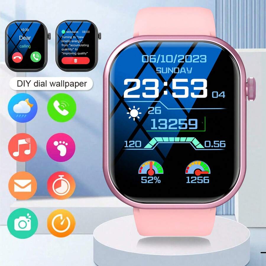 Smartwatch Touch - Jam Tangan Pintar, Panggilan/Nomor Panggil Nirkabel,