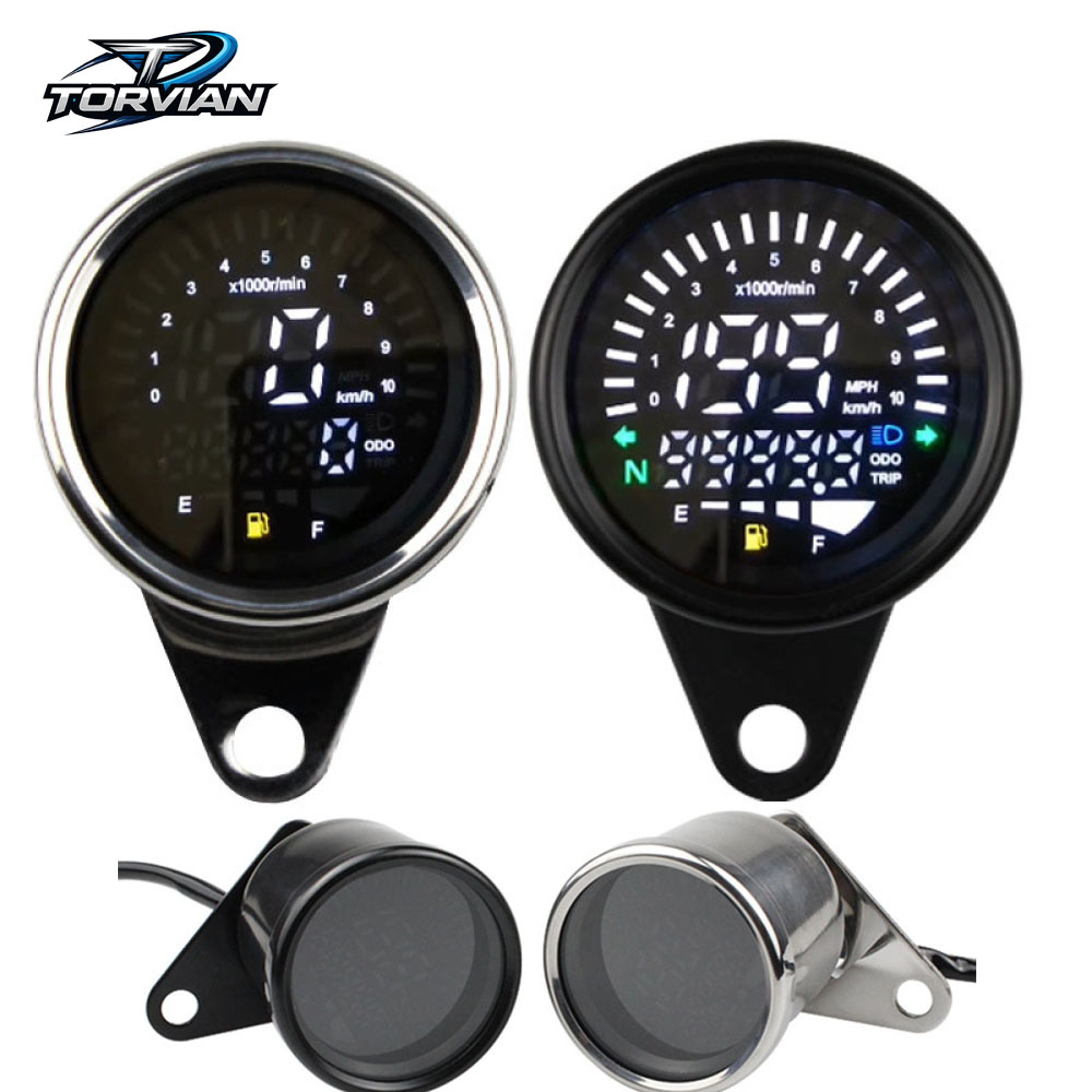 Smartwatch Universal - Torvian Universal Motor Digital Speedometer Tachometer