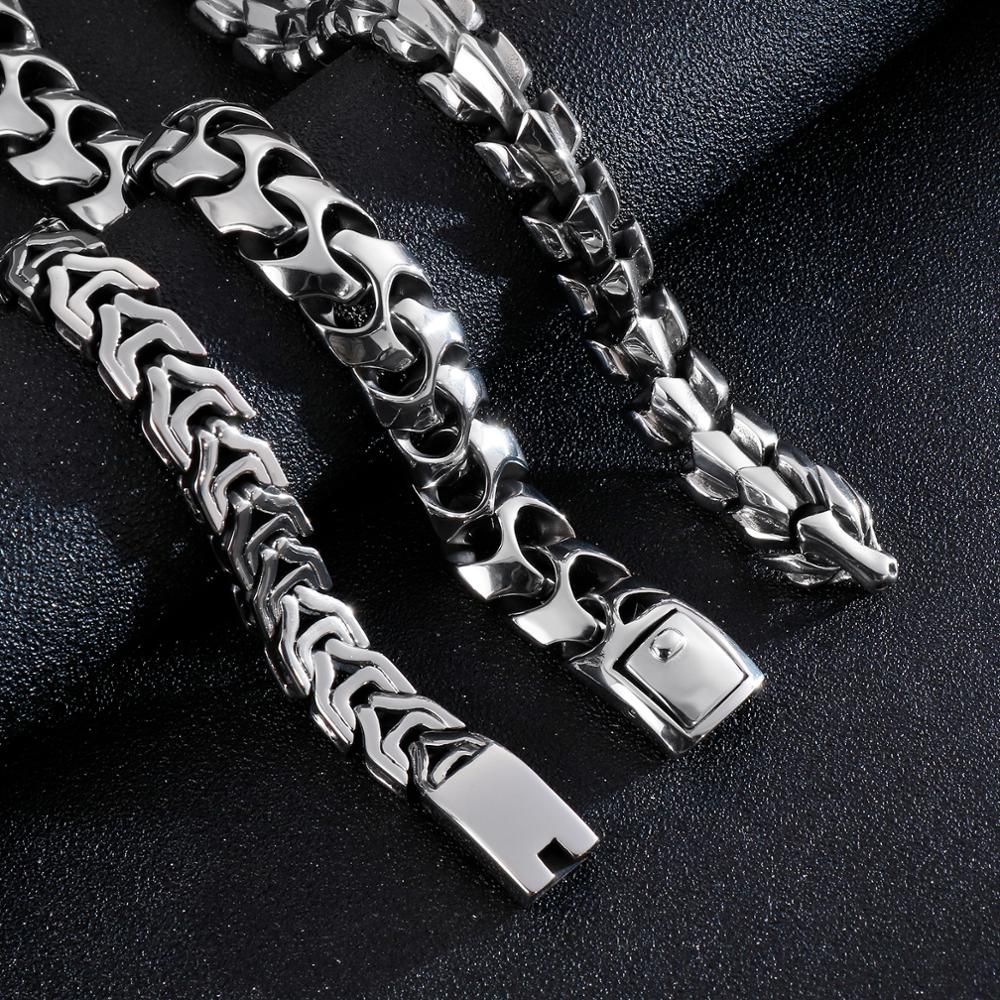 Gelang Punk Rock Viking Kuba G - Ceramic Link Bracelet ulasan dan harga