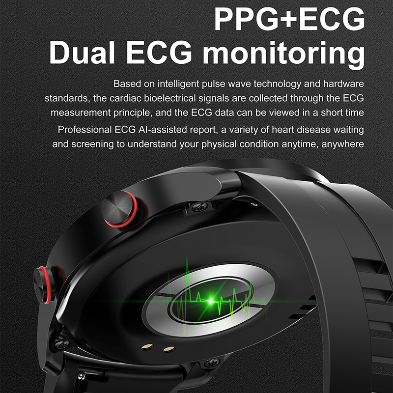 EKG + PPG Jam Tangan Pintar Pa - Smartwatch Faces ulasan dan harga