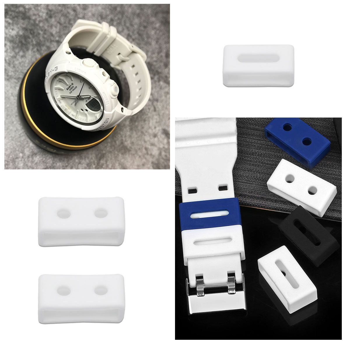 3 Buah Cincin Penahan Tali Jam - Silicone Band Replacement ulasan dan harga