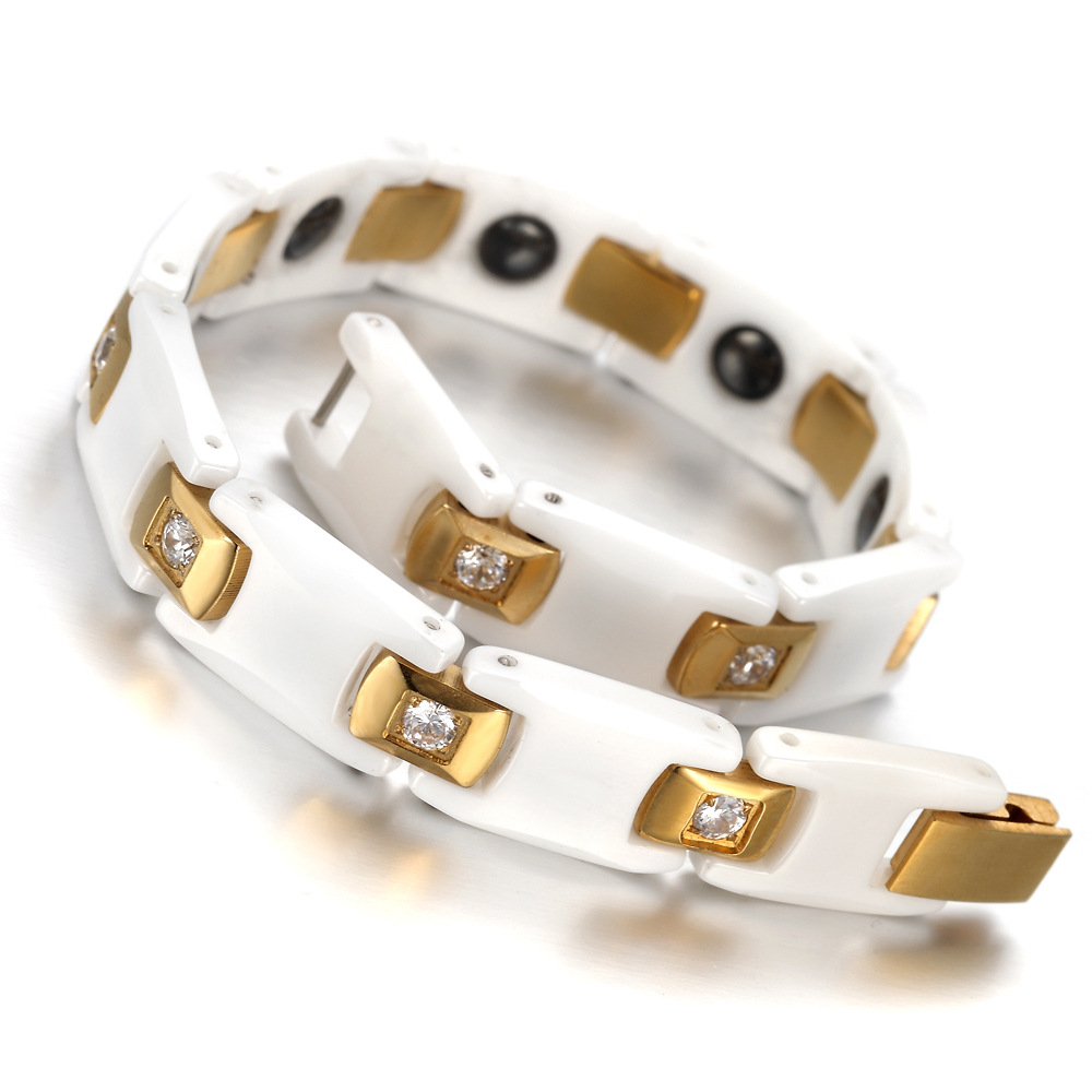 Vinterly gelang rantai untuk w - Ceramic Link Bracelet ulasan dan harga
