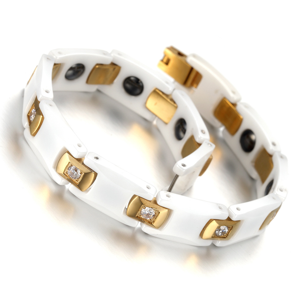 Vinterly gelang rantai untuk w - Ceramic Link Bracelet ulasan dan harga