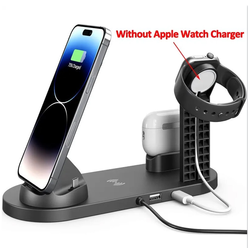 30W 7 in 1 Wireless Charger St - Smartwatch Ac ulasan dan harga