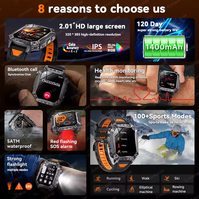 Jam Tangan Pintar Baterai Ultr - Smartwatch Touch ulasan dan harga