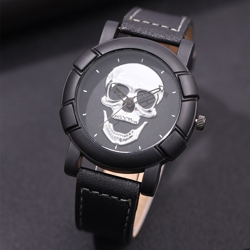 Jam tangan tengkorak pria, 3 b - Accessories With Watch ulasan dan harga
