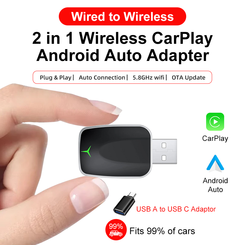 Adaptor CarPlay Nirkabel 2026  - Smartwatch Universal ulasan dan harga