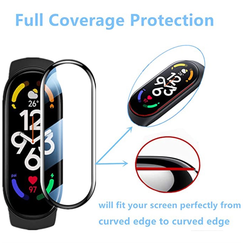 Pelindung Layar Penuh 3D untuk - Xiaomi Smartwatch Accessories ulasan dan harga