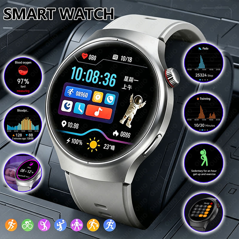 Jam Tangan Pintar Pria 2026 Mo - Smartwatch M Active ulasan dan harga