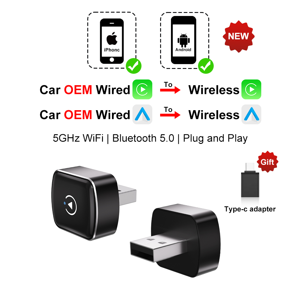 Car Play 2in1 Wireless CarPlay - Smartwatch Universal ulasan dan harga