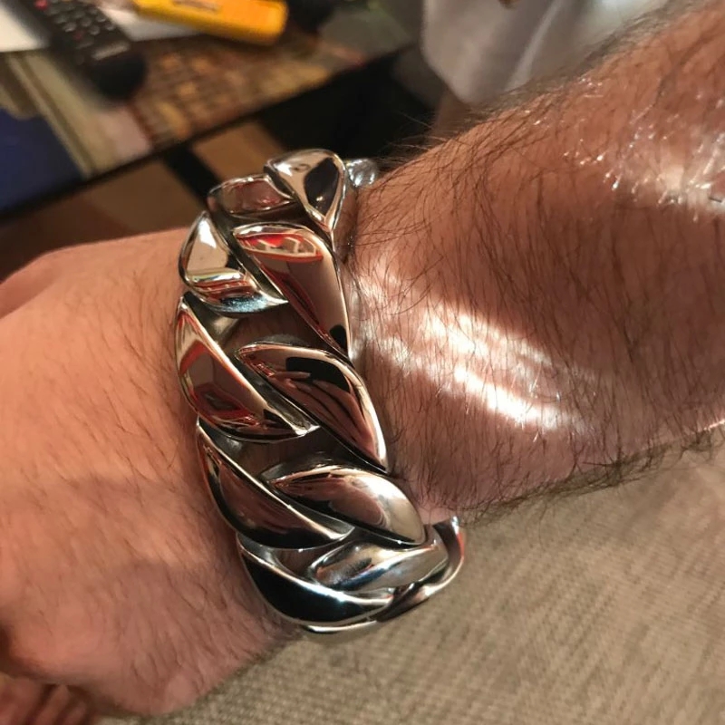 20/26/31MM 316L Baja Tahan Kar - Ceramic Link Bracelet ulasan dan harga