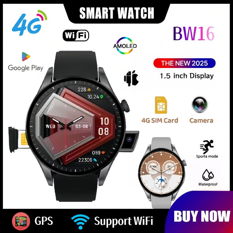 Smartwatch 4G Baru BW16: WiFi  - Smartwatch Id ulasan dan harga