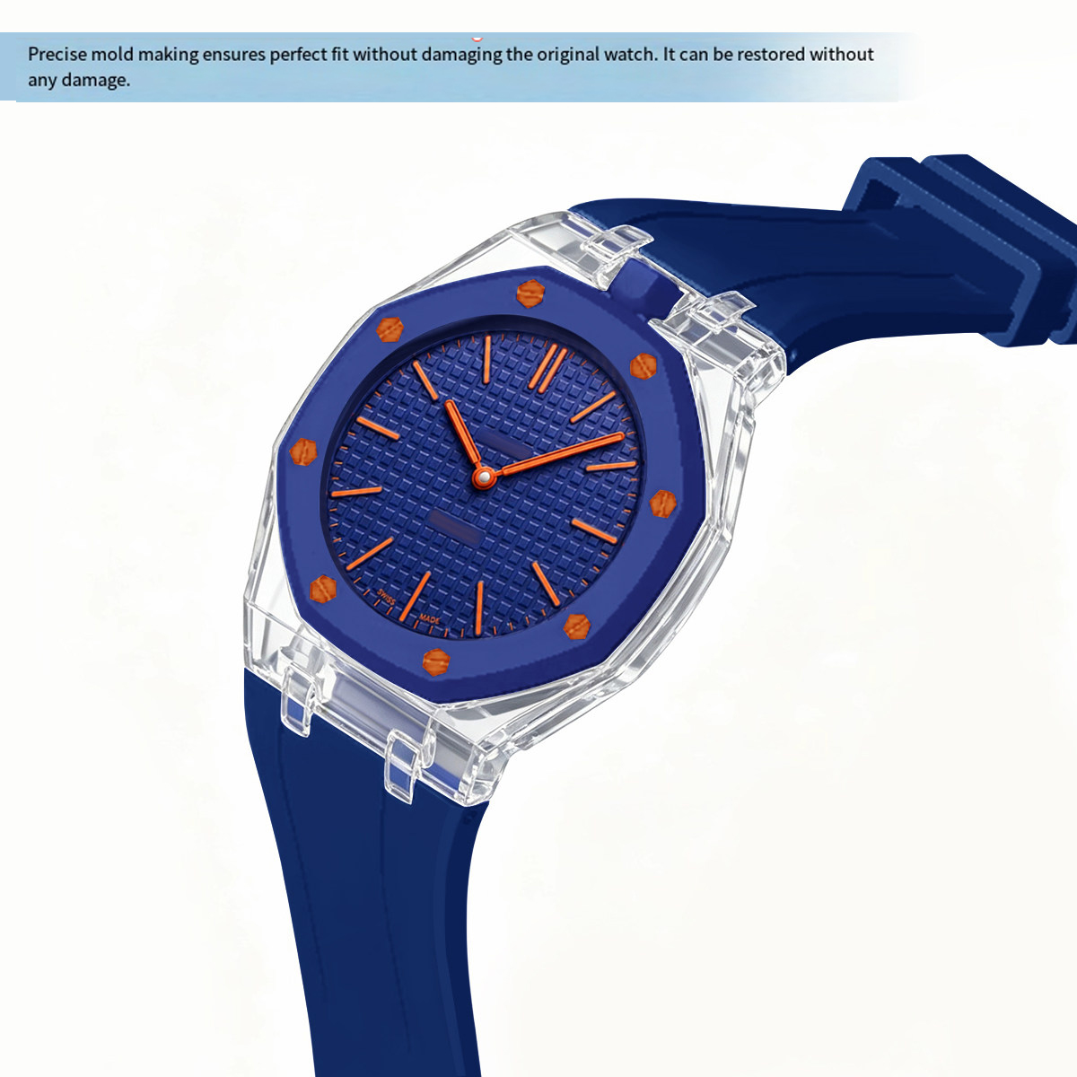 Untuk AP Swatch Co, Casing Tra - Silicone Band Replacement ulasan dan harga