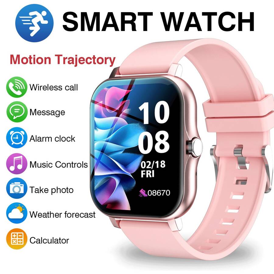 Jam Tangan Pintar Dengan Pangg - Smartwatch Touch ulasan dan harga