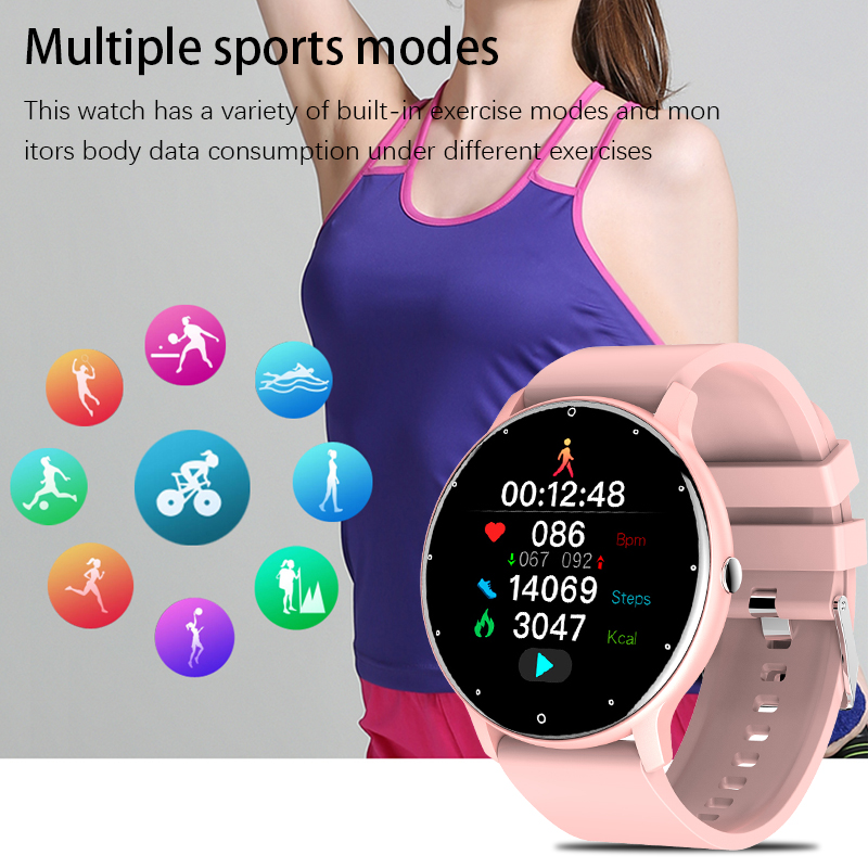 LIGE 2025 Jam Tangan Pintar Ba - Smartwatch Touch ulasan dan harga