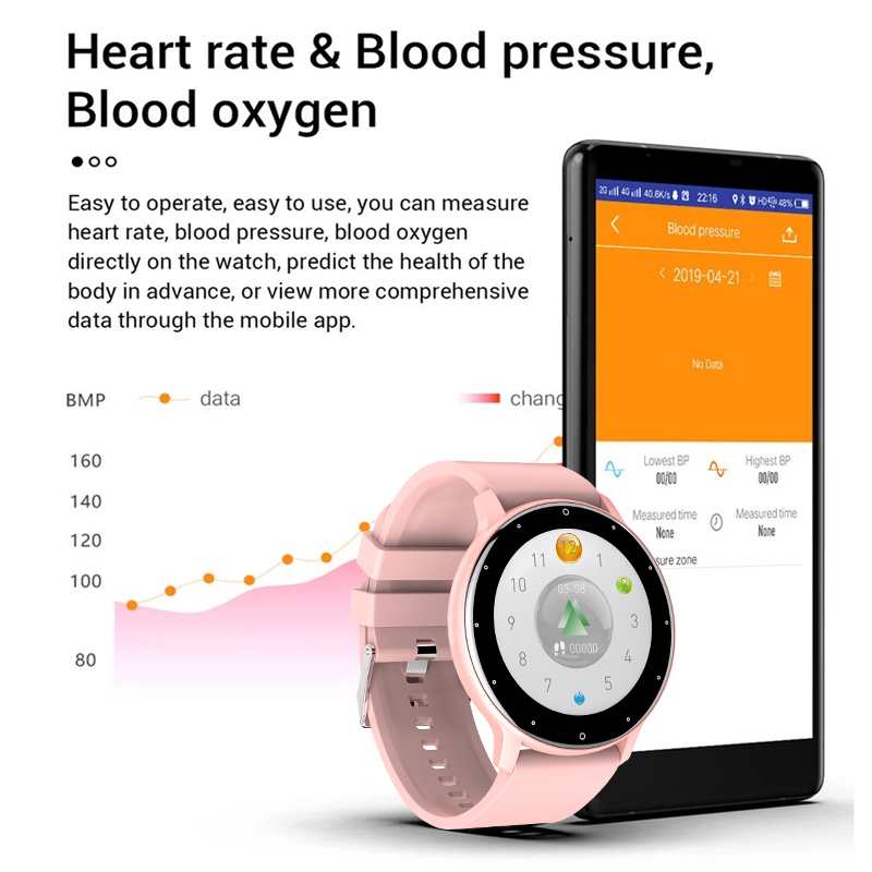 LIGE 2025 Jam Tangan Pintar Ba - Smartwatch Touch ulasan dan harga