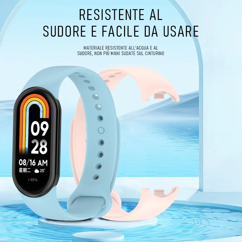 Tali untuk Xiaomi Mi Band 9/9  - Silicone Band Replacement ulasan dan harga