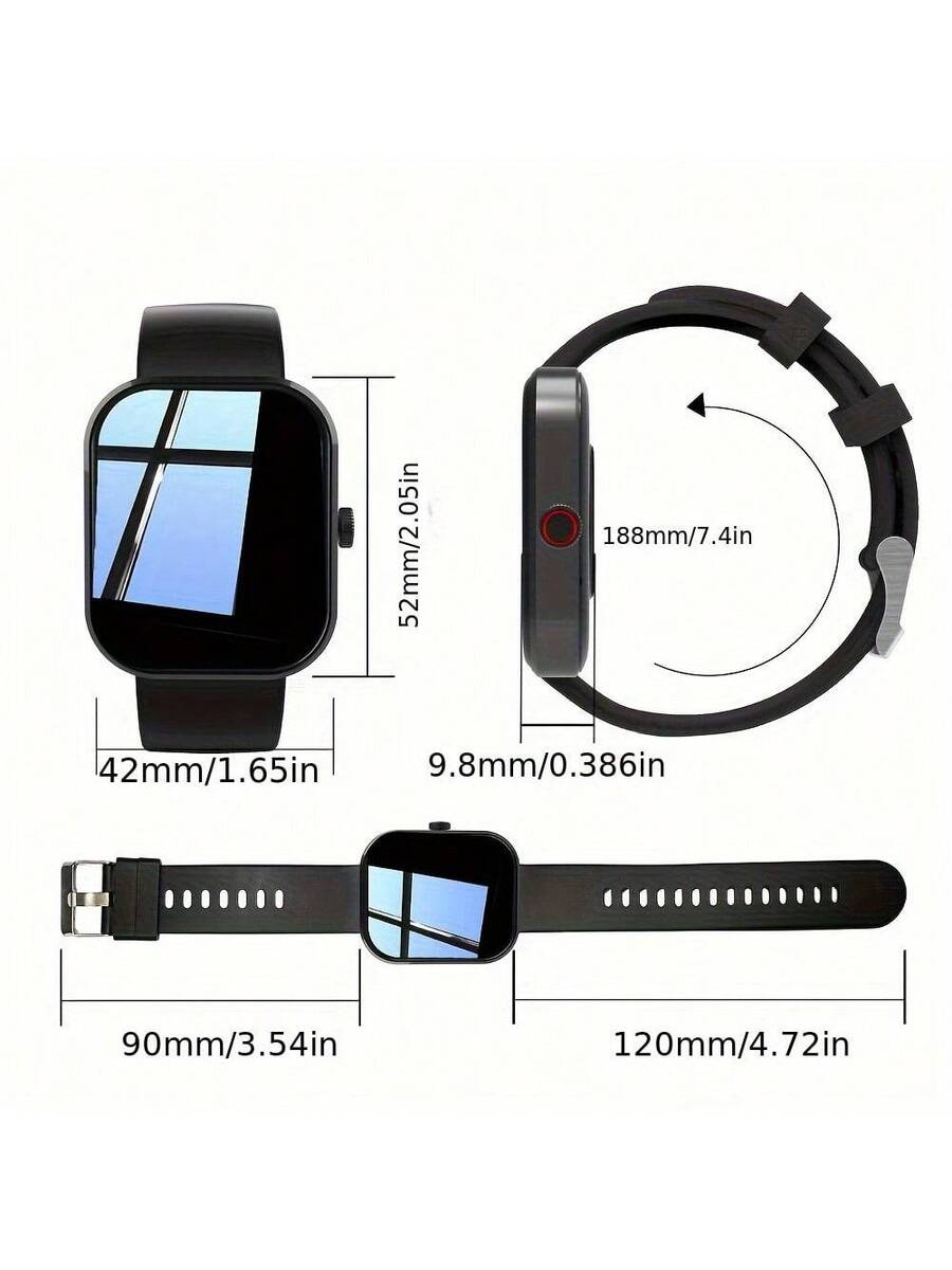 Jam Tangan Pintar, Panggilan/N - Smartwatch Touch ulasan dan harga