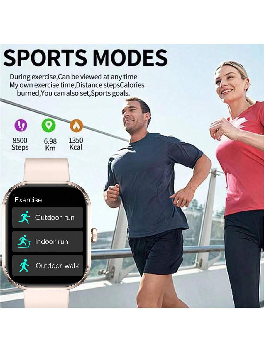 Jam Tangan Pintar, Panggilan/N - Smartwatch Touch ulasan dan harga