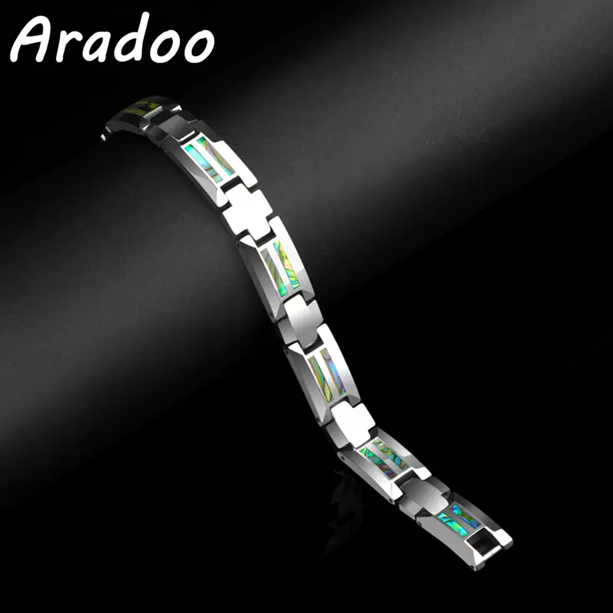 Gelang baja Tungsten cangkang  - Ceramic Link Bracelet ulasan dan harga