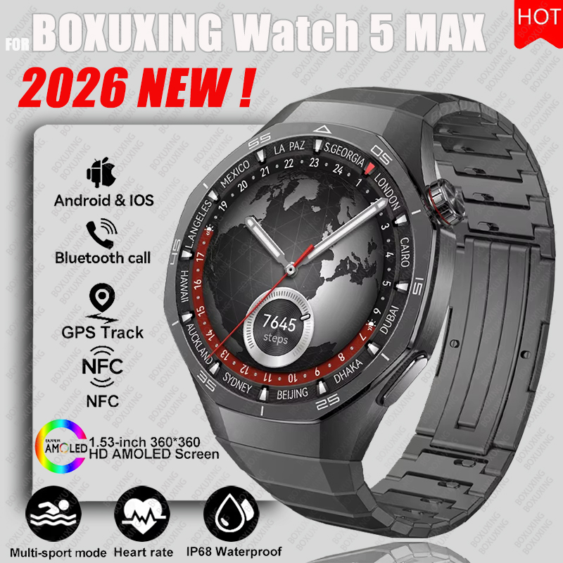 Jam Tangan BOXUXING 5 MAX 2026 - Smartwatch Faces ulasan dan harga