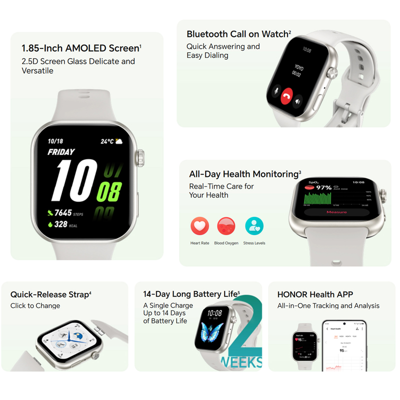HONOR CHOICE Watch 2i Versi Gl - Smartwatch Faces ulasan dan harga