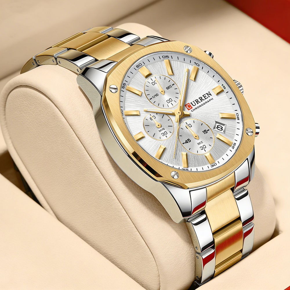 CURREN Jam Tangan Olahraga Pri - Accessories With Watch ulasan dan harga