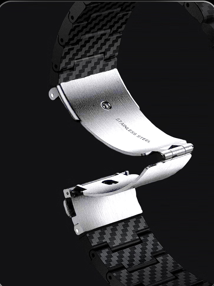 Tali Serat Karbon untuk Jam Ta - Xiaomi Smartwatch S3 Accessories ulasan dan harga