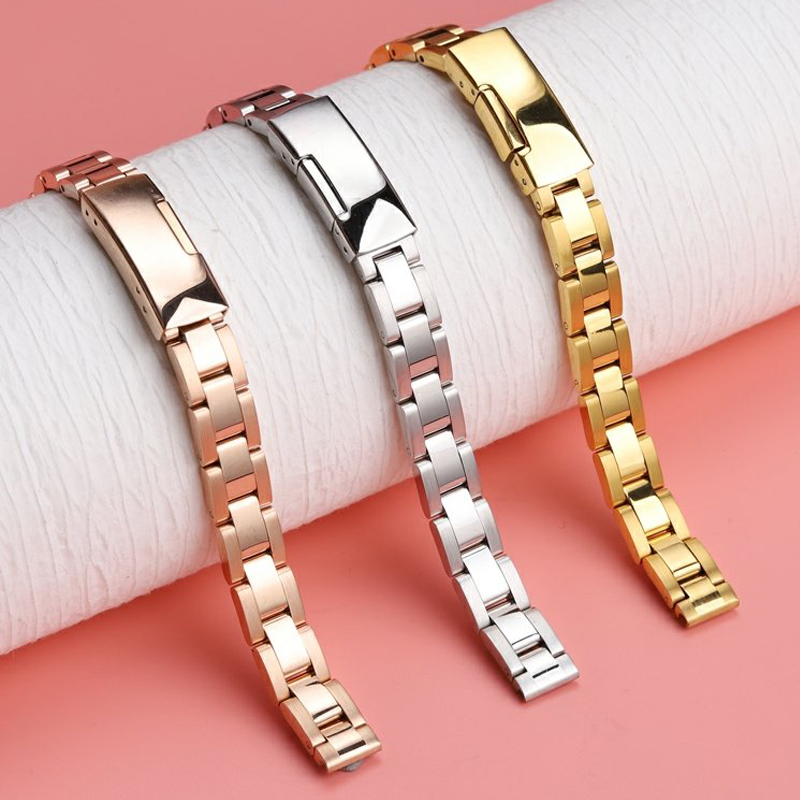 Gelang jam tangan sabuk baja l - Ceramic Link Bracelet ulasan dan harga