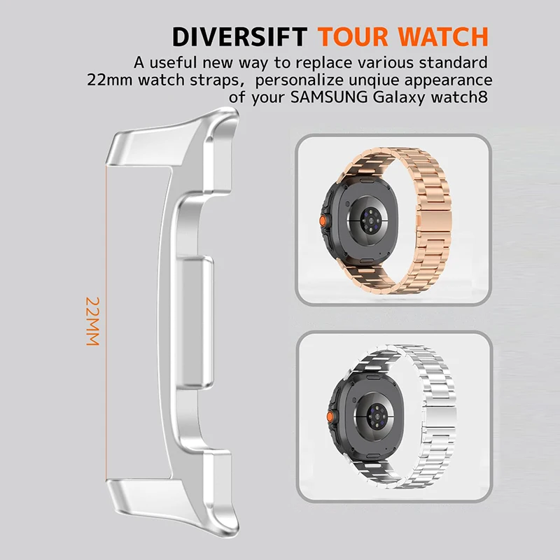 Konektor Gelang Jam 22Mm untuk - Smartwatch Watch Accessories ulasan dan harga
