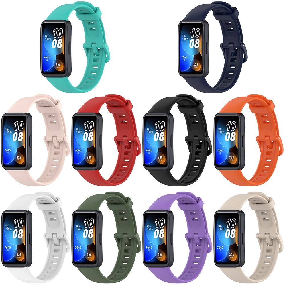 Tali untuk Huawei Band 8 gelan - Silicone Band Replacement ulasan dan harga