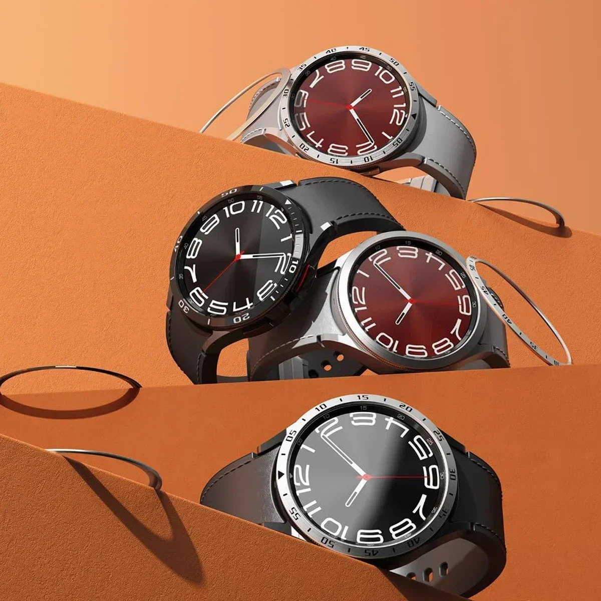 Cincin Bezel logam untuk jam t - Smartwatch Band Accessories ulasan dan harga