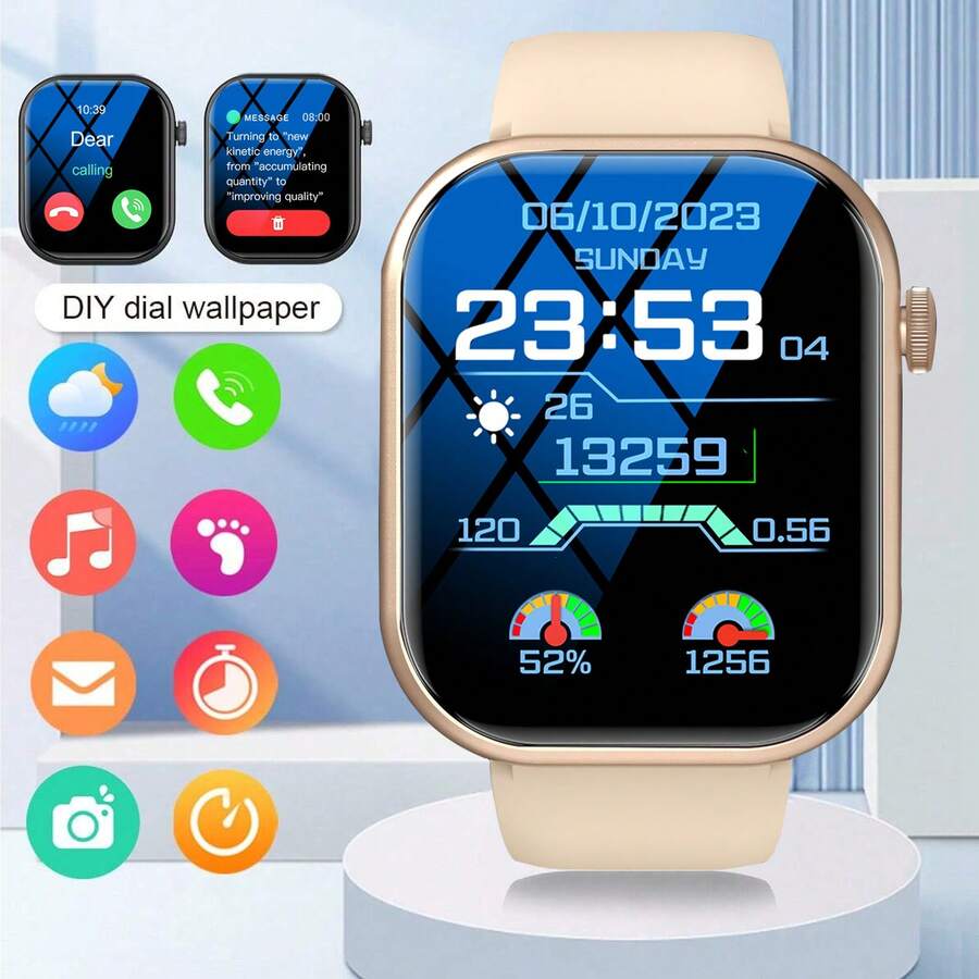 Jam Tangan Pintar, Panggilan/N - Smartwatch Touch ulasan dan harga