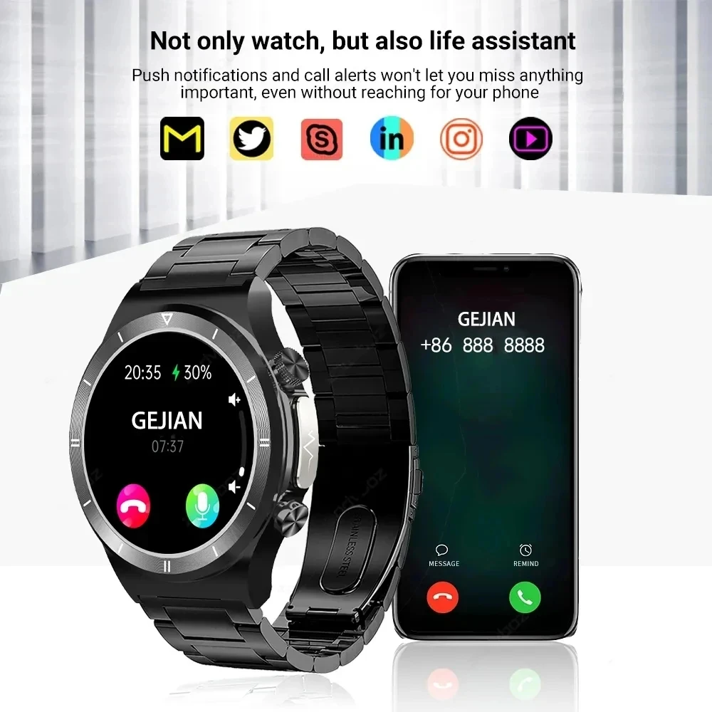 ECG GEJIAN Jam Tangan Pintar K - Smartwatch M Active ulasan dan harga